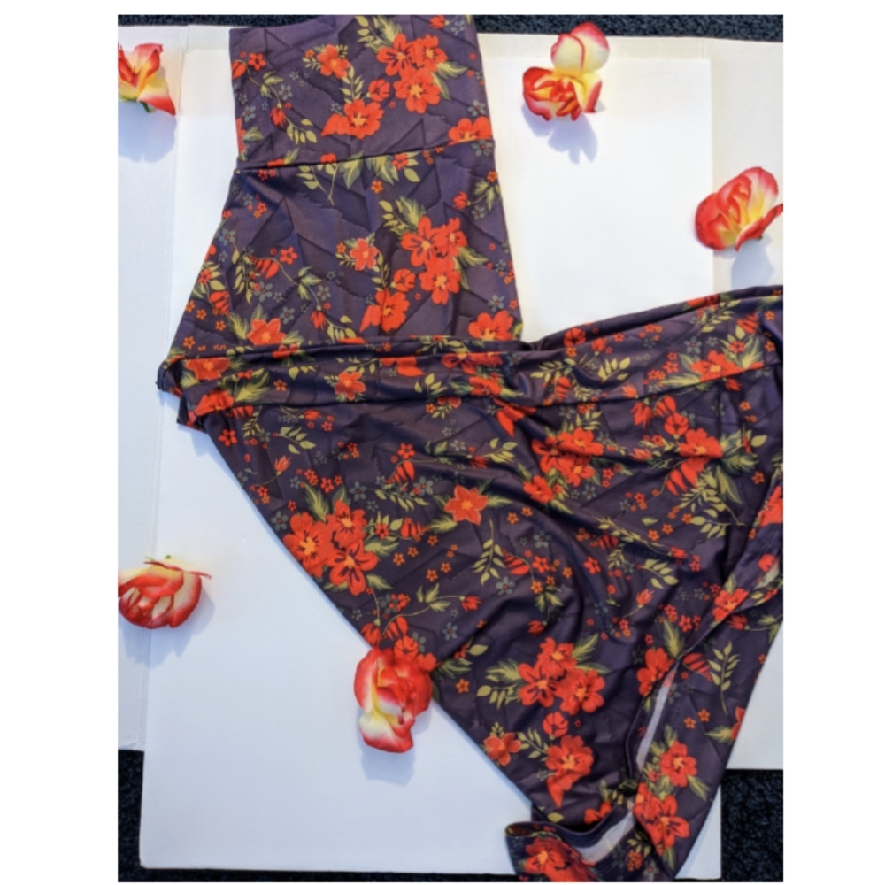 LuLaroe Floral XXL Maxi Skirt